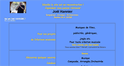 Desktop Screenshot of joelhannier.com